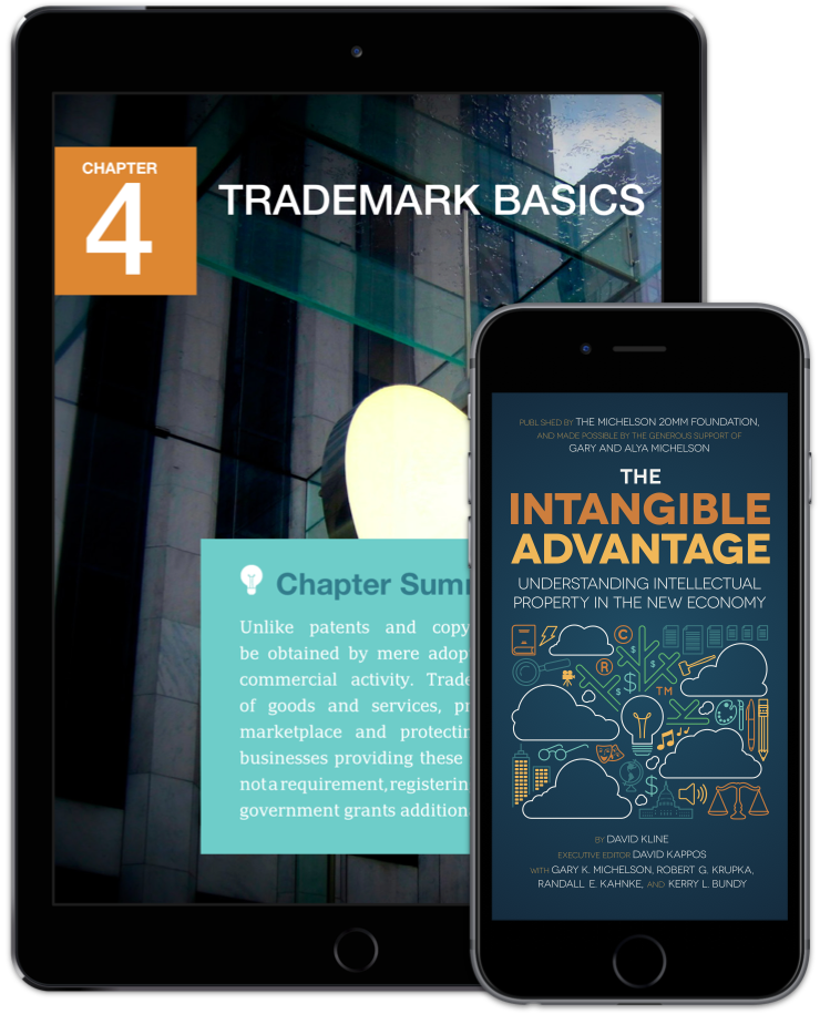 The Intangible Advantage book on iPad and iPhone