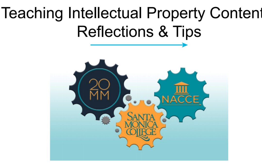Faculty from Santa Monica College Share Tips on Teaching IP