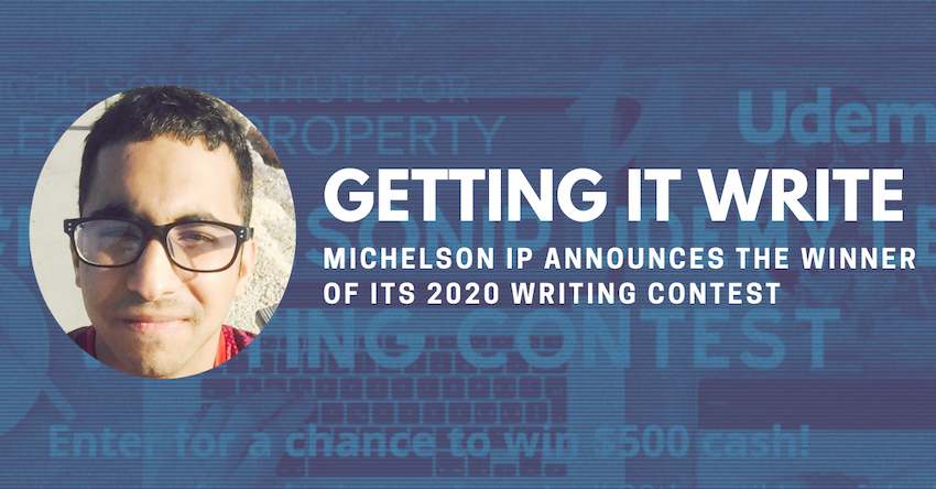 Getting It Write: College Student Wins #MichelsonIP Writing Contest