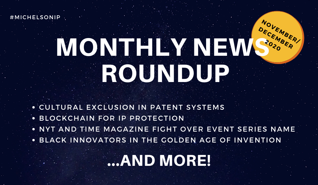 Monthly News Roundup – November/December 2020