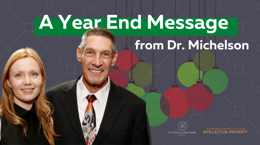 A Year-End Message from Dr. Michelson…