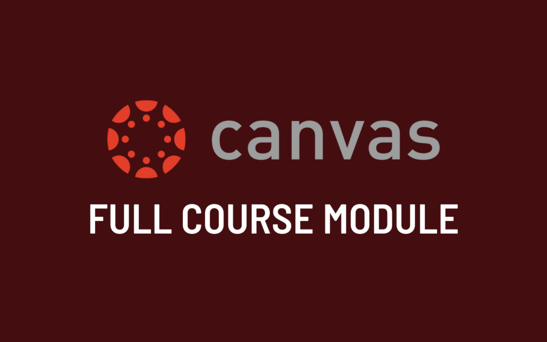 Intellectual Property Course Module for Canvas (Full)