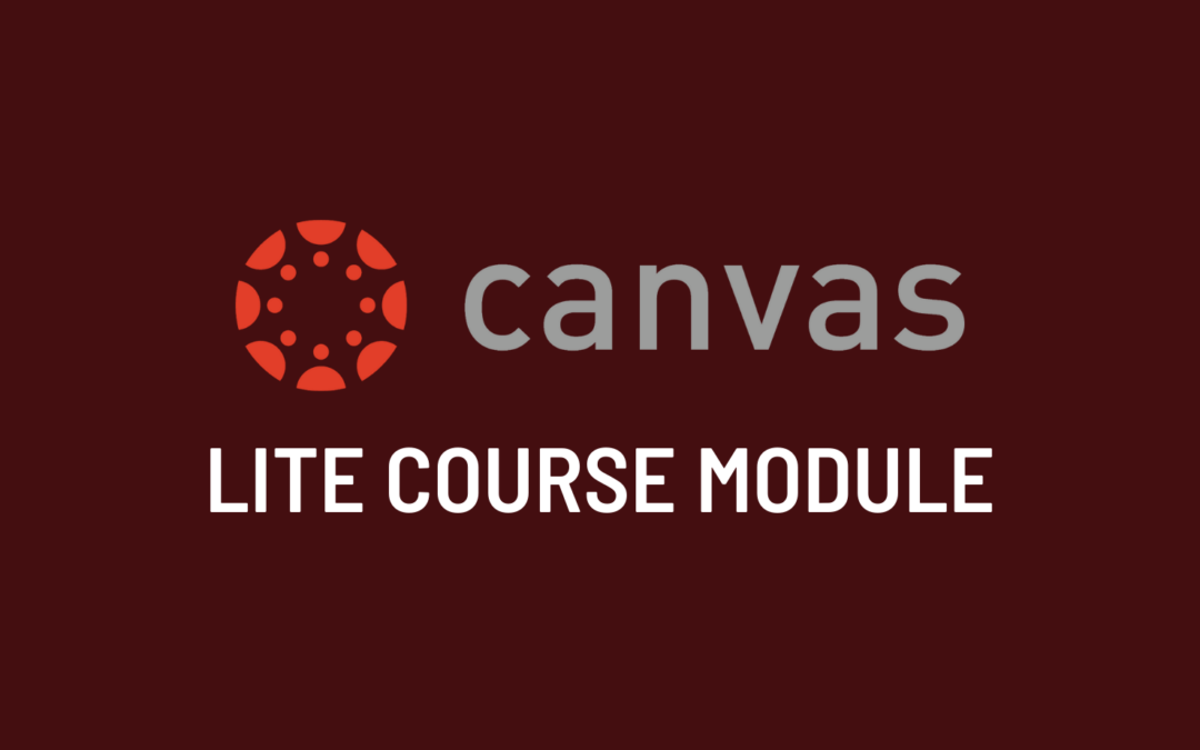 Intellectual Property Course Module for Canvas (Lite)
