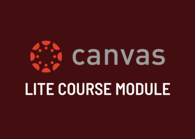 Intellectual Property Course Module for Canvas (Lite)