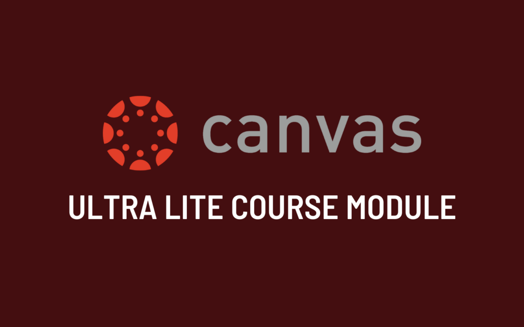 Intellectual Property Course Module for Canvas (Ultra Lite)