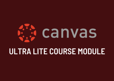 Intellectual Property Course Module for Canvas (Ultra Lite)