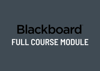 Intellectual Property Course Module for Blackboard (Full)