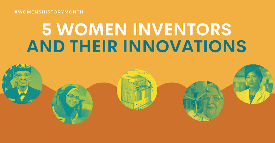 women inventors for women's history month